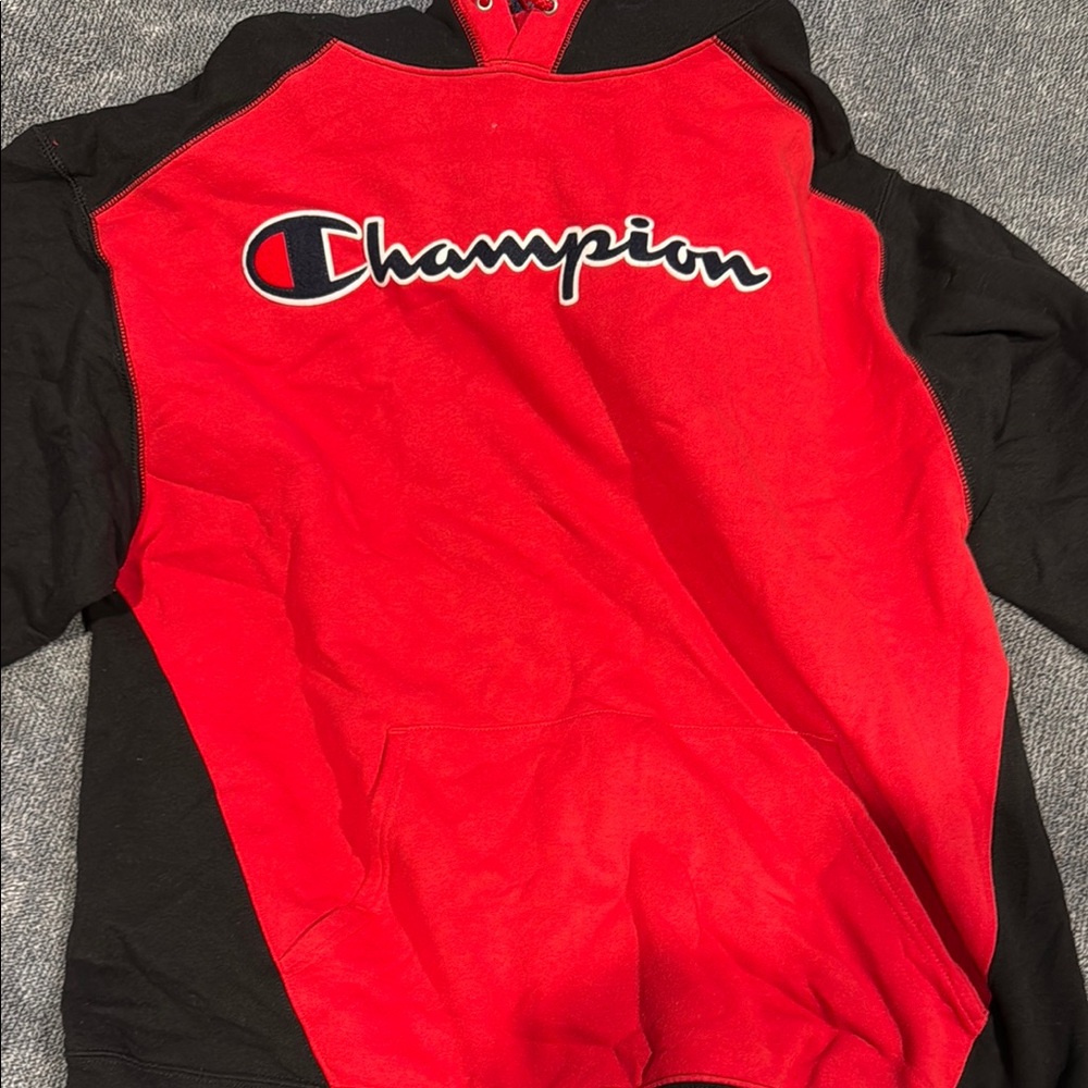 Champion Red Hoodie